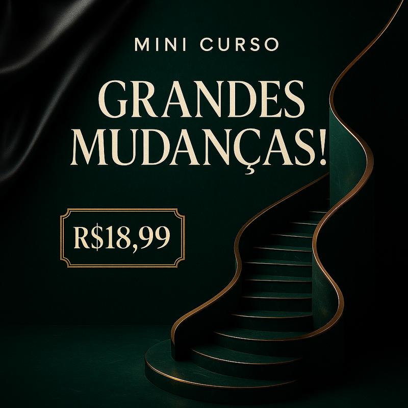 Mini curso - Grandes mudanças!